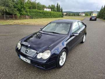 Mercedes-Benz C220 2.2CDI 143KM Coupe 2002r Automat Klima Alu