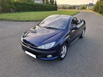 Peugeot 206CC Cabrio 1.6 Benzyna+Gaz 109KM LPG 2005r Alu