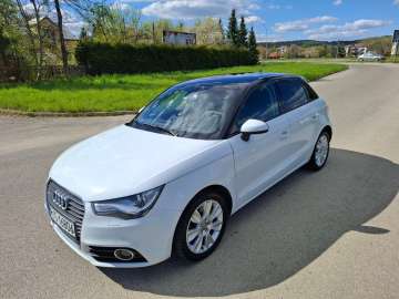 Audi A1 2.0 TDI 143KM 2012r Led Bi-Xenon Navi 2x Alu Biała 5 Drzwi