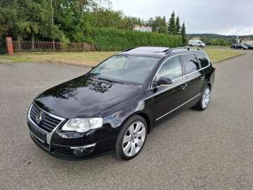 volkswagen passat b6 2.0 tdi 140km 2006r skóry navi klima alu 18  s