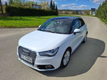 Audi A1 2.0 TDI 143KM 2012r Led Bi-Xenon Navi 2x Alu Biała 5 Drzwi