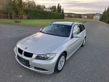 BMW E91 320 Diesel 2.0 163KM 2007r Xenon Skóry Tempomat Alu Hak