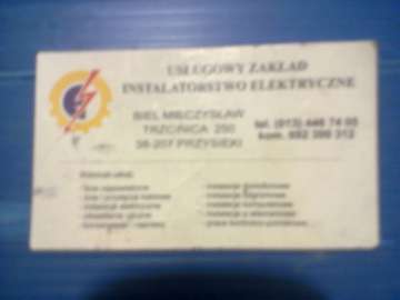 instalacje elektryczne