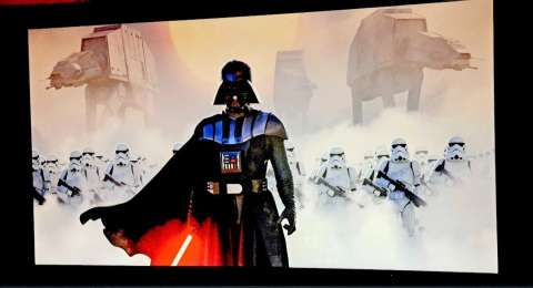 duży obraz Star Wars ba płótnie