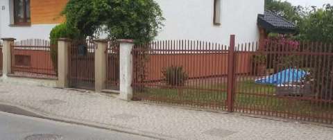 Sprzedam ogrodzenie z blachy giętej, kątownik -ok.18 m