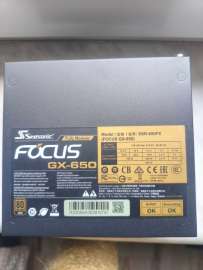 Seasonic Focus GX-650 650W 80+ Gold modularny