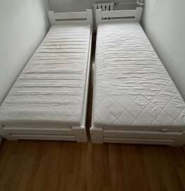 Łóżka 80x200 białe łóżko
