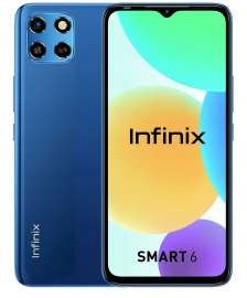 smartfon infinix  6  - używany tyle co nic-Przekątna ekranu to aż 6.6"