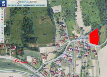 Działka budowlano-usługowa Skołyszyn (Lisówek) 33.9 a