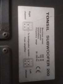 subwoofer tonsil