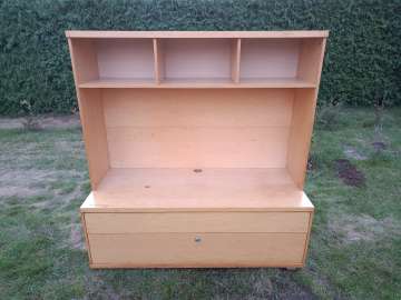 Komoda Witryna Szafka RTV IKEA Bonde z nadstawką 140x60cm Wys. 150cm
