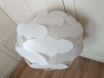 LAMPA sufitowa Ikea Fillsta biała wisząca - 2 szt.