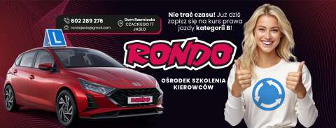 OSK RONDO - kurs prawa jazdy kat: "B"