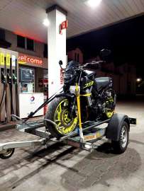 Przyczepa do przewozu motocykli quadów atrakcyjne ceny