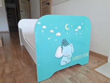 Łóżko MIKI 75x143 z szufladą i matracem