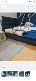 Łóżko 100cm z materacem