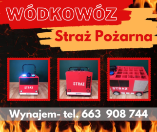 wódkowóz straż nowość na wesele/imprezy do wynajęcia
