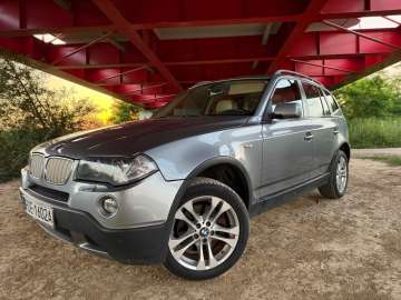 bmw x3 3.0 diesel 2007r xdrive 4x4 lift  niski przebieg  zamiana