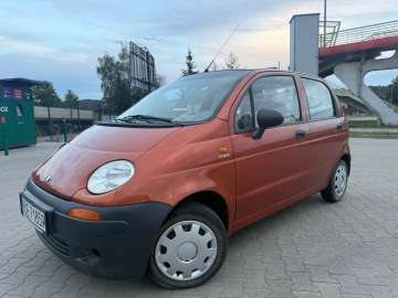 Dewoo Matiz Benzyna  Niski Przebieg  Oszczędny Zadbany  Opłat