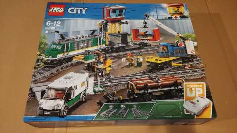 LEGO 60198 City - Pociąg towarowy