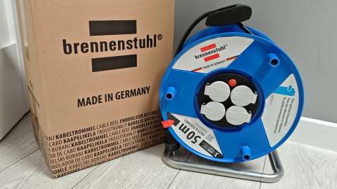 Brennenstuhl 50m Garant 290 H05VV-F 3G1,5 przedłużacz bębnowy