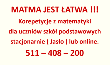 matematyka - szkoła podstawowa