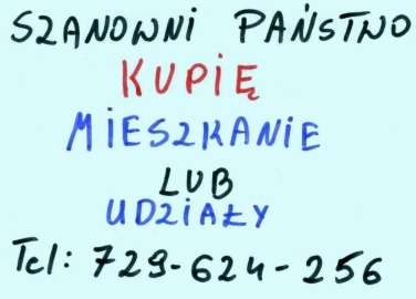 Kupię mieszkanie w Jaśle lub okolicach