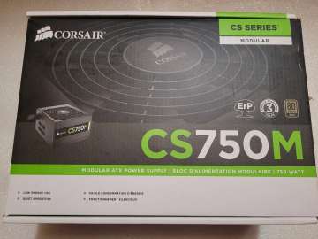 Zasilacz atx corsair cs750m - 750W 80+GOLD