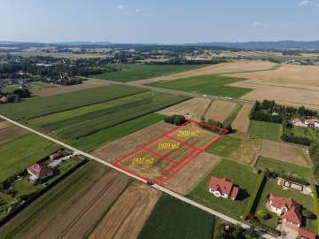 Działki budowlane Moderówka