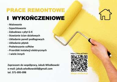 Kompleksowe remonty i wykończenia wnętrz
