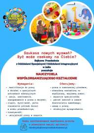 Praca dla nauczyciela współorganizującego kształcenie