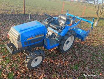 Mini traktor, traktorek japoński, ciągnik Iseki, nie Kubota/Yanmar