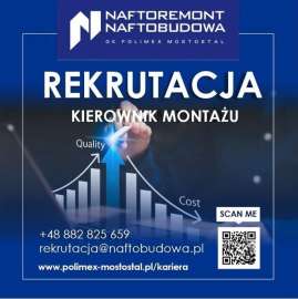 Kierownik/ Kierowniczka Montażu - Jedlicze