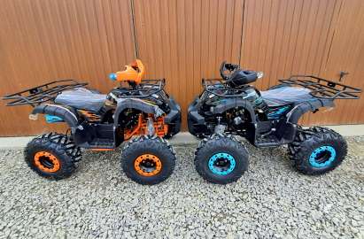 Jesienna wyprzedaż Nowy Quad 125 KXD Python duża rama, koła 8 automat