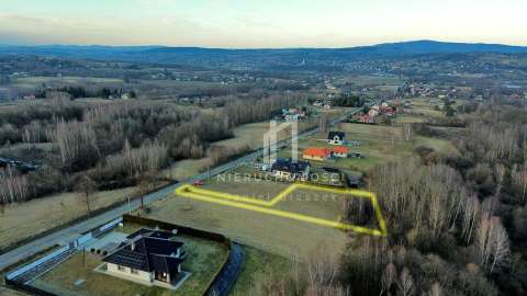Widokowa działka budowlana z WZ, Harklowa, 15ar