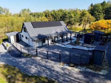 Nowoczesny dom z bali, Jareniówka