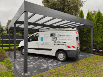 CARPORT z aluminium na wymiar + bezpłatna wycena