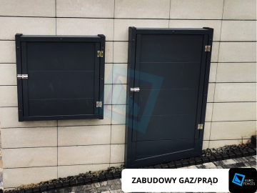 Aluminiowe skrzynki na gaz/prąd. Bezpłatna wycena, Euro Fences Jasło