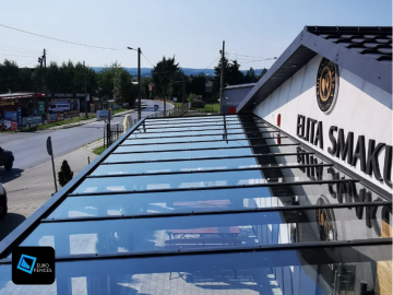Konstrukcja aluminiowa do ogrodu. Zadaszenie tarasu, pergole. Producen