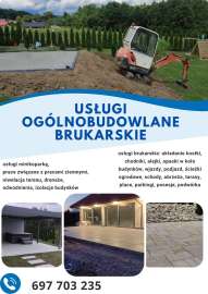 Usługi brukarskie, ogólnobudowlane