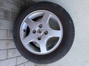 Oryginalne felgi peugeot 206 komplet 4 szt
