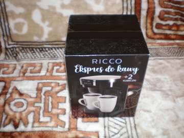 Sprzedam ekspres do kawy firmy Ricco nowy