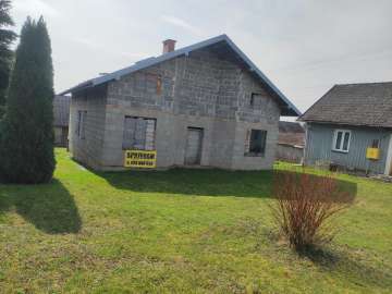 Dom w stanie surowym 160m Warzyce, działka 10 arów