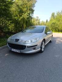 Peugeot 407  /2.0 HDi  / Sedan / Skóry/ Niski przebieg 163 tys / Alus