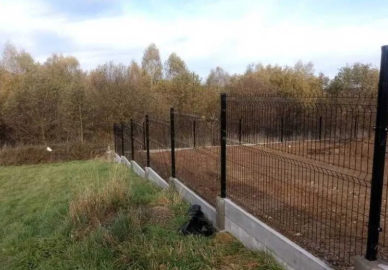 Ogrodzenie panelowe z montażem h-150cm