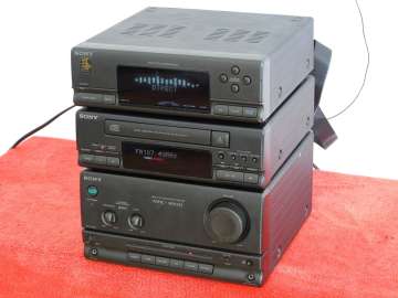 Wzmacniacz korektor graficzny i radio Sony MHC-3800. DOSTAWA