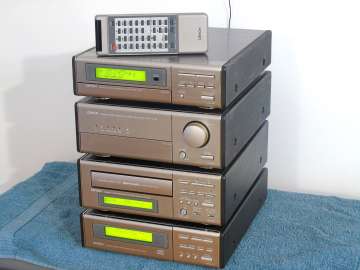 wieża denon pilot wzmacniacz radio cd mag aux phono. dostawa