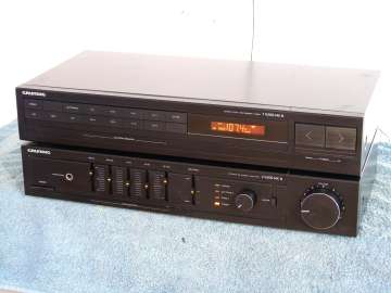 Wzmacniacz z korektorem i Tuner Grundig Vintage. DOSTAWA