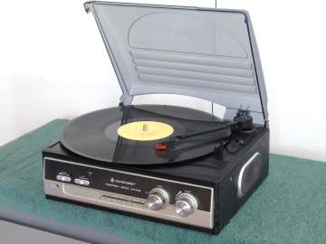 Gramofon z radiem głośniki sprawny WYSYŁKA.