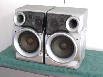 Kolumny JVC 2x 120 wat sprawne świetne stereo. DOSTAWA.